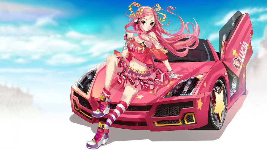 Pangya Anime Car Wallpaper