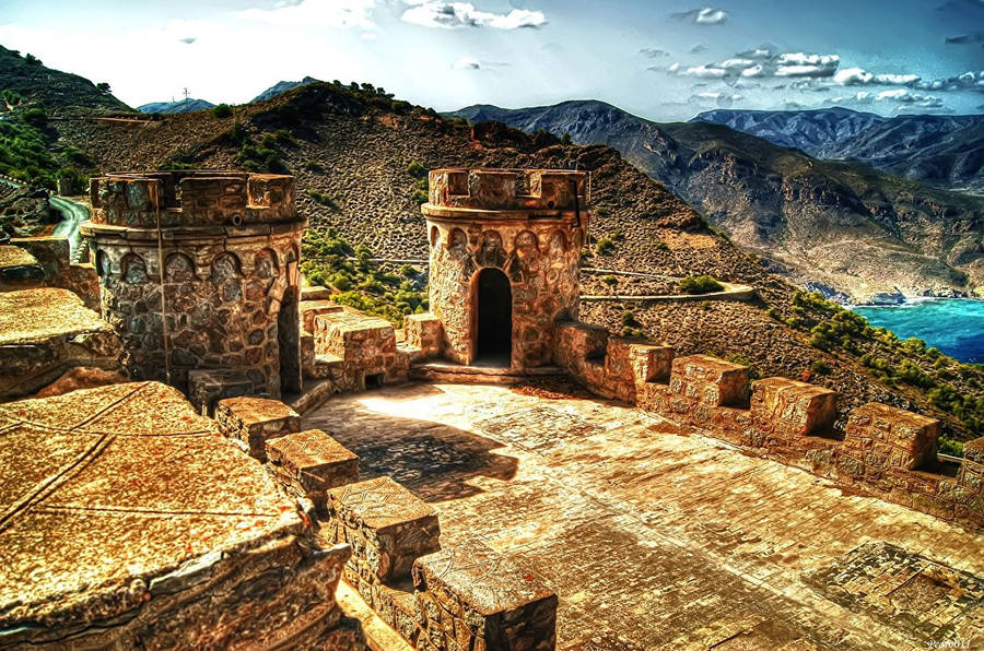 Panoramic View From Cartagena Fort Wallpaper