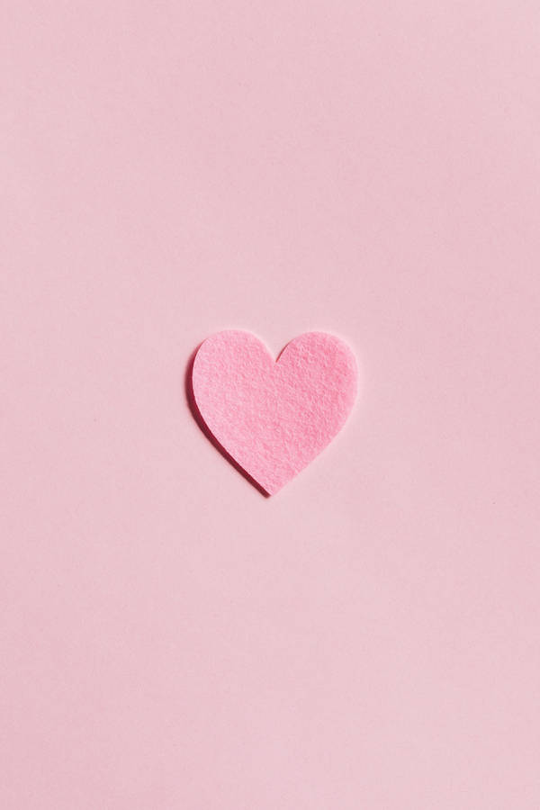 Paper Heart For Heart Iphone Display Wallpaper