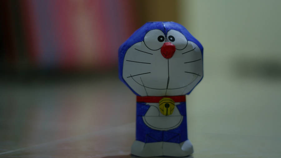 Paper Toy Doraemon 4k Wallpaper