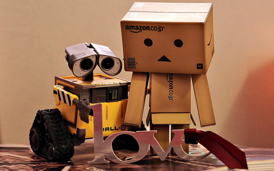 Paper Toy Wall E Wallpaper