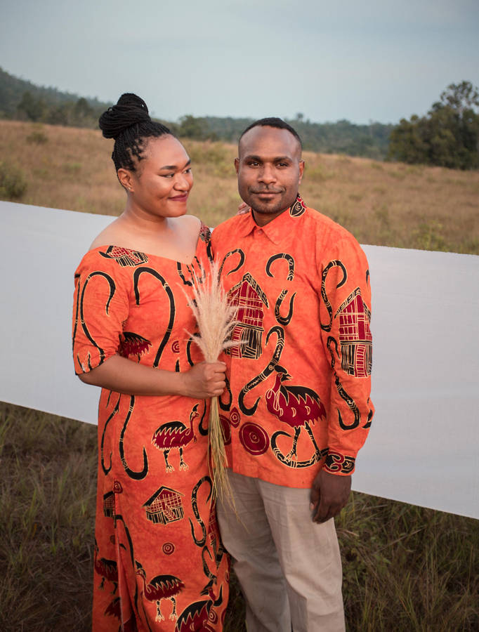 Papua New Guinea Couple Wallpaper