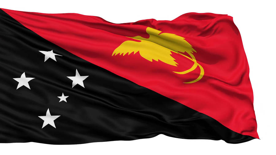 Papua New Guinea Flag Wallpaper