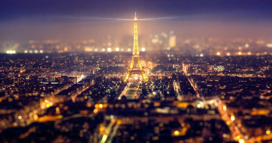 Paris Eiffel Tower Desktop 4k Wallpaper