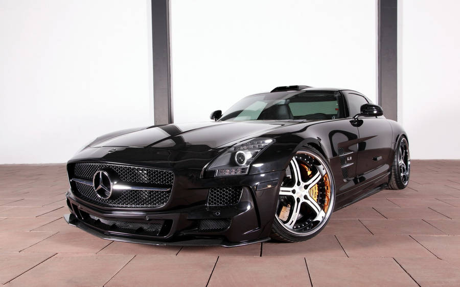 Parked Mercedes Benz Amg Sls Wallpaper