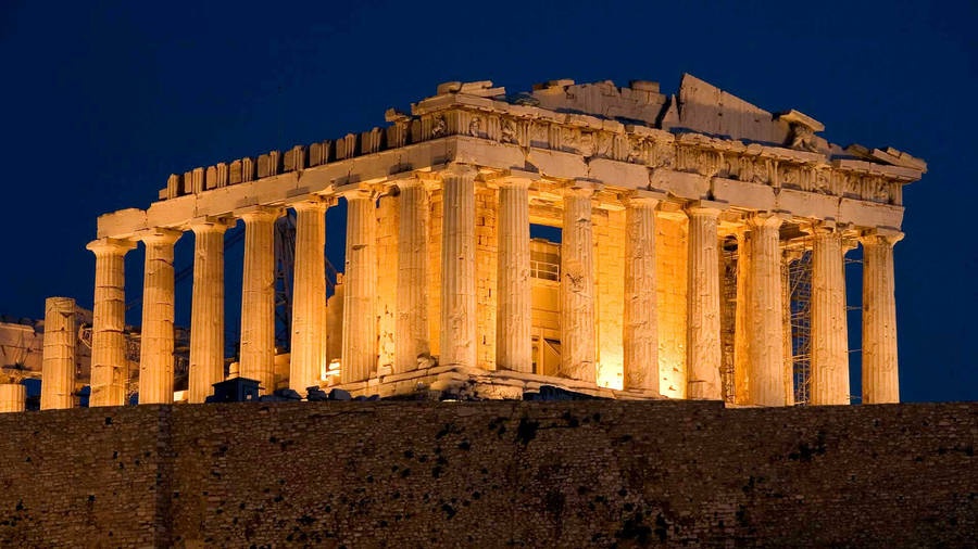 Parthenon Athens Greece Wallpaper