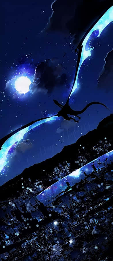 Particular Flying Dragon Wallpaper