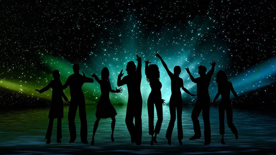 Party Poster Of People Wallpaper