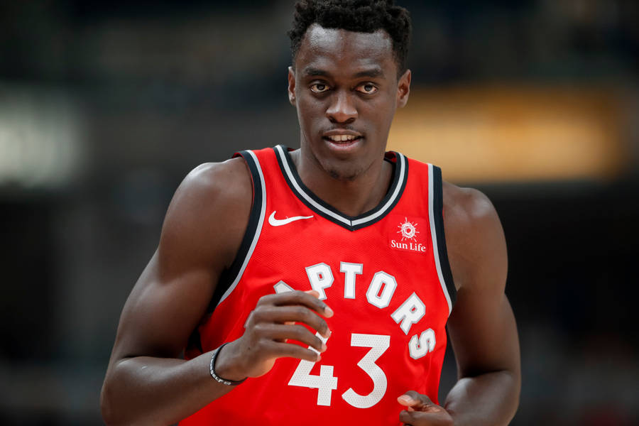 Pascal Siakam Of Raptors Wallpaper