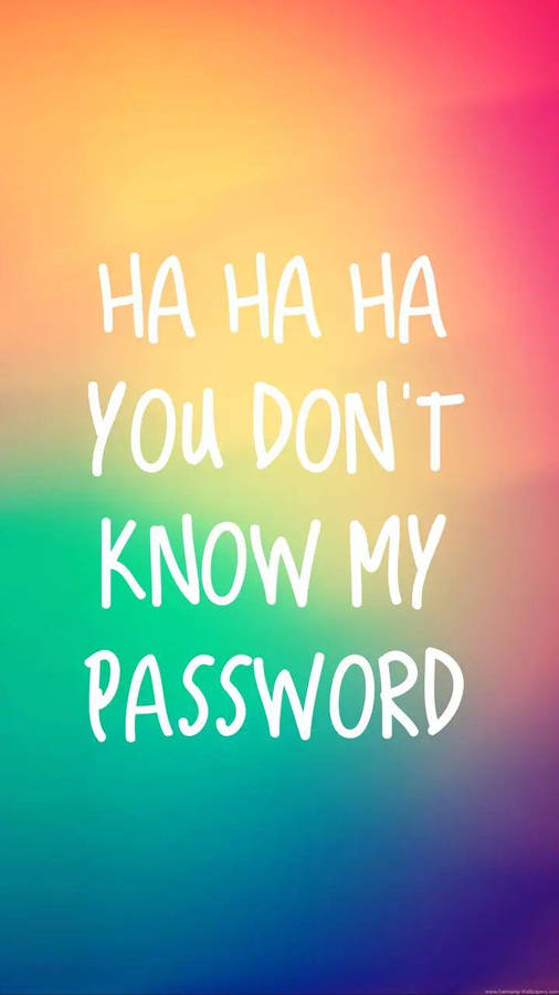 Password Cool Lock Screen Wallpaper