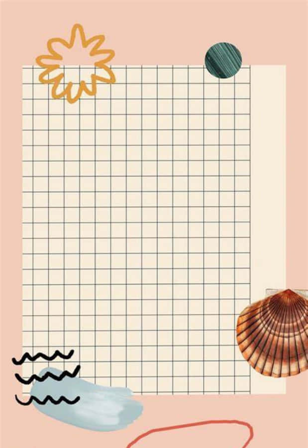 Pastel Aesthetic Grid Summer Aesthetic Wallpaper