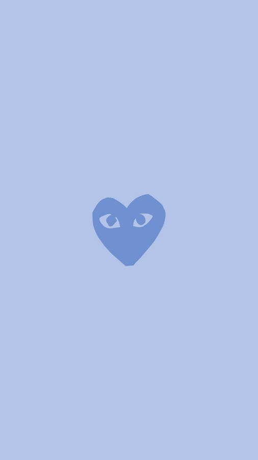 Pastel Blue Cdg Logo Wallpaper