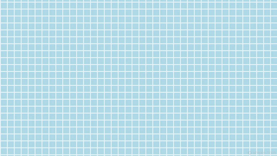 Pastel Blue Small Grid Wallpaper