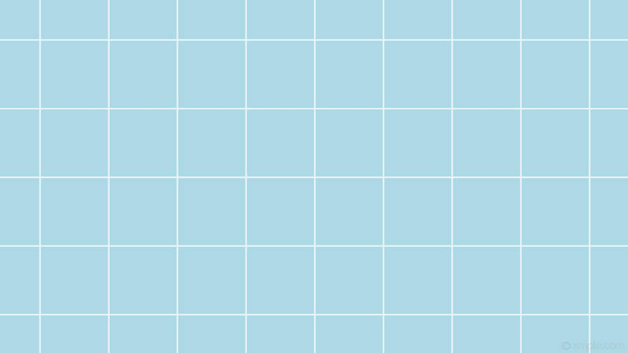 Pastel Blue Square Grid Wallpaper