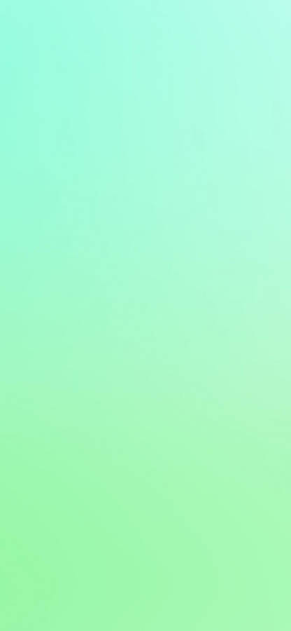 Pastel Green Aesthetic Gradient Wallpaper