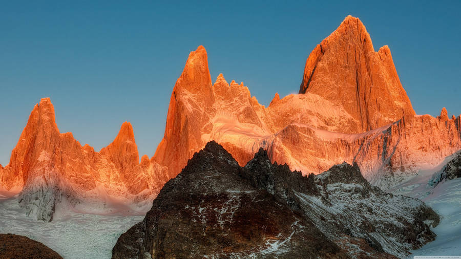 Patagonia Sharp Pointed Tops Wallpaper