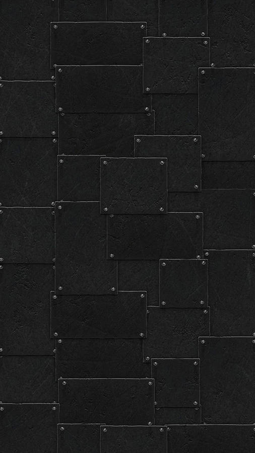 Patched-up Black Leather Iphone Wallpaper