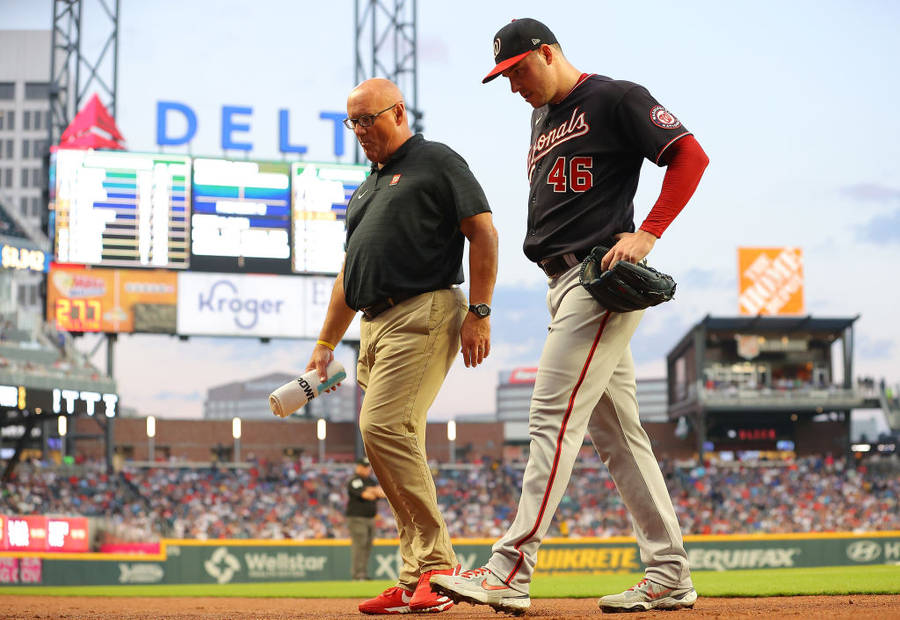 Patrick Corbin Walking With Official Wallpaper