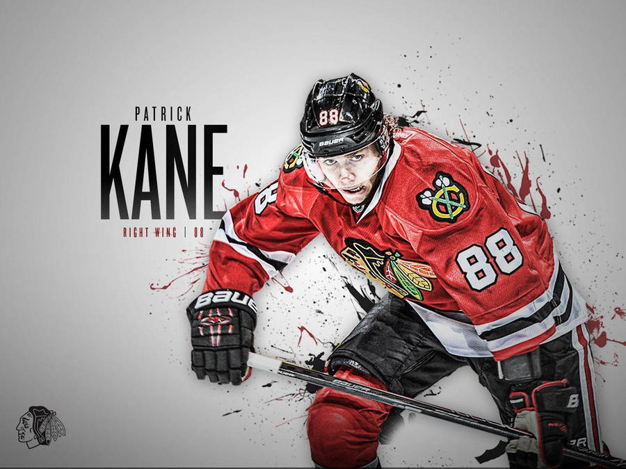 Patrick Kane Right Wing 88 Fan Art Wallpaper