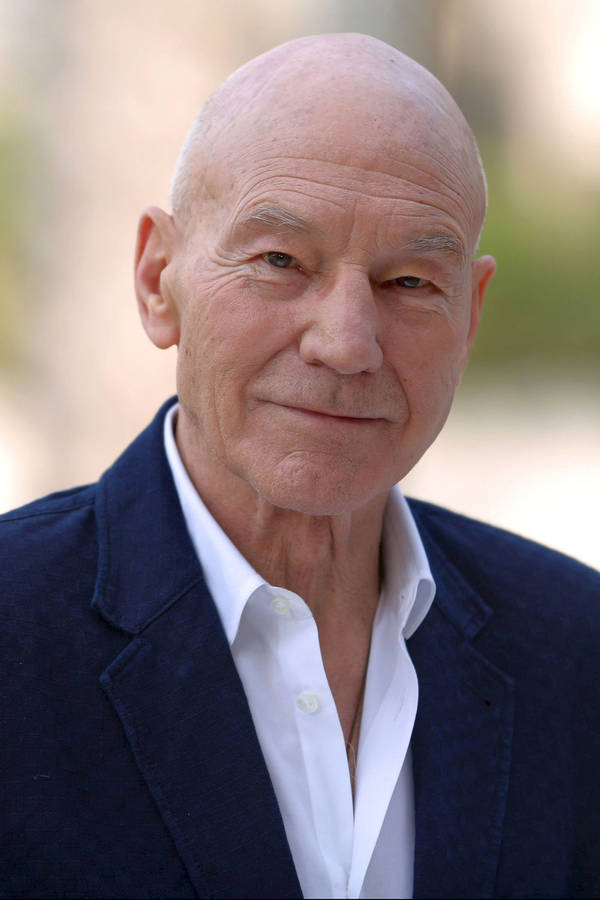 Patrick Stewart Outdoor Portrait Wallpaper