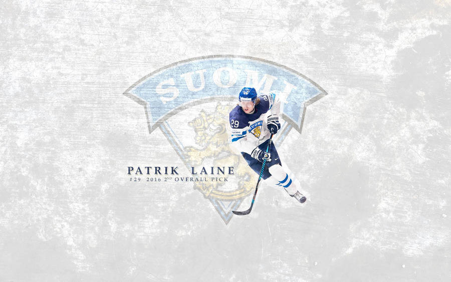 Patrik Laine Finland's Suomi-sarja Poster Art Wallpaper