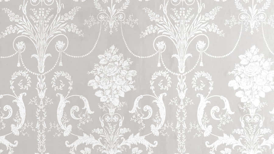 Pattern Desktop Fancy White Wallpaper