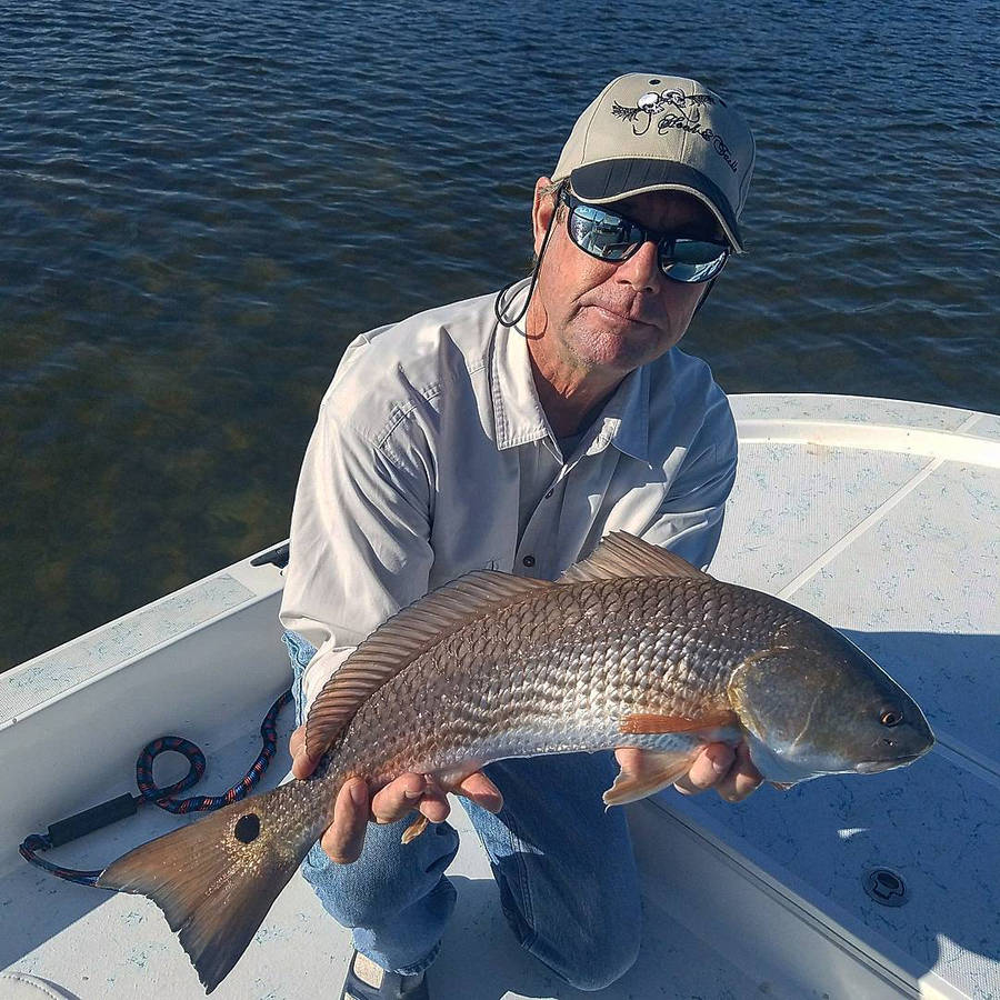 Paul Azinger Holding Fish Wallpaper