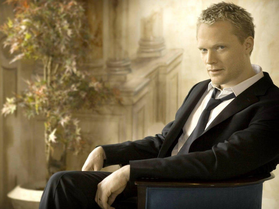 Paul Bettany Actor Vintage Retro Aesthetic Wallpaper