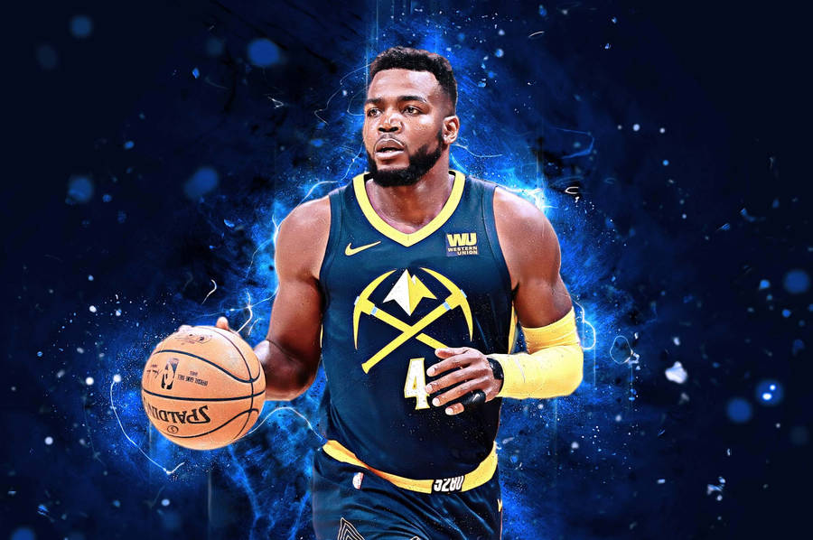 Paul Millsap Abstract Art Wallpaper