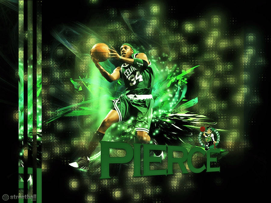 Paul Pierce Jumpshot Edit Wallpaper