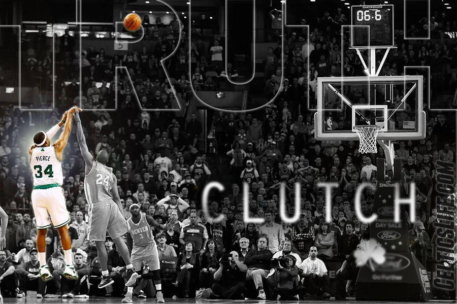 Paul Pierce Three Point Shot Wallpaper