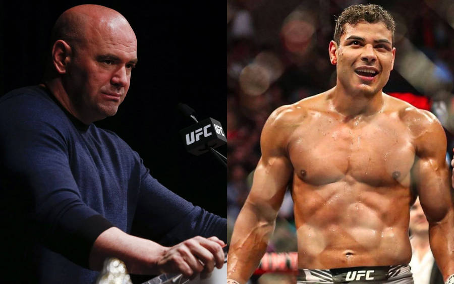 Paulo Costa And Dana White Wallpaper