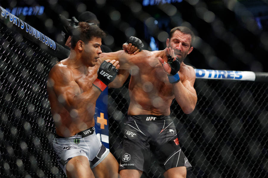 Paulo Costa Parrying Punch Wallpaper