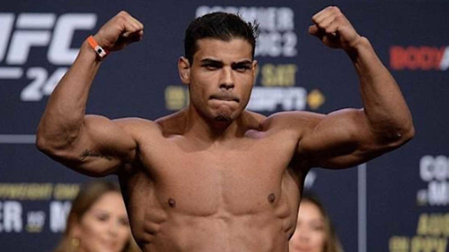 Paulo Costa Posing With Smirk Wallpaper