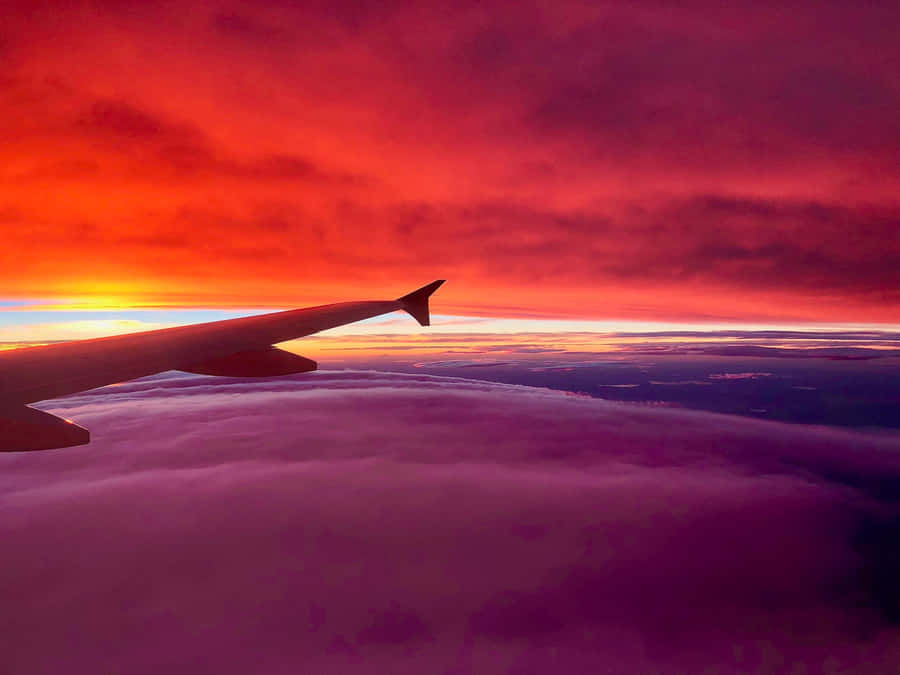 Peaceful Relaxing Aerial View Wallpaper