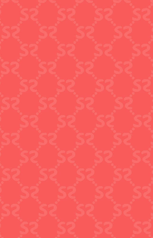 Peach Gucci Pattern Wallpaper
