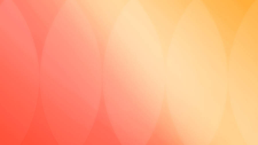Peach Red Orange Color Wave Overlay Wallpaper