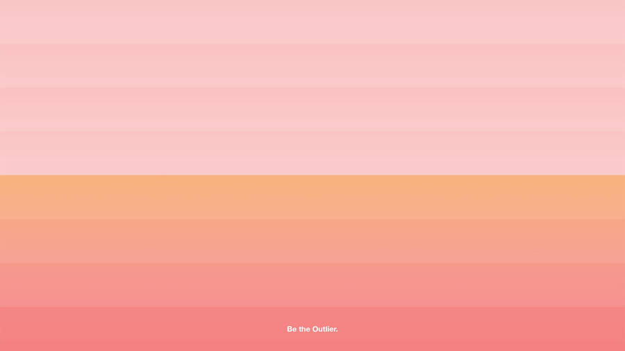 Peach Shades Horizontal Palette Wallpaper
