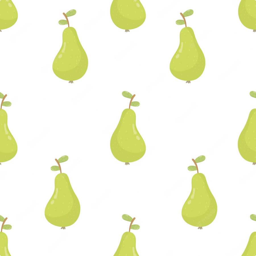 Pear Aesthetic Poster Wallpaper