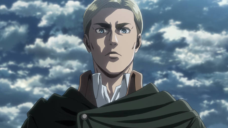 Peculiar Anime Erwin Smith Wallpaper