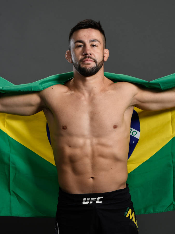 Pedro Munhoz Brazil Flag Wallpaper