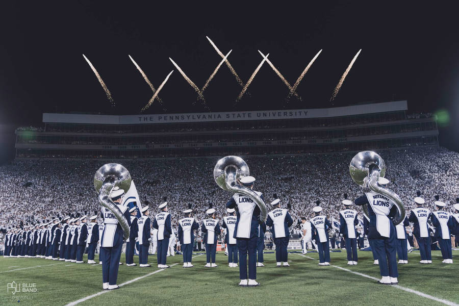 Pennsylvania State University Lion Band Wallpaper