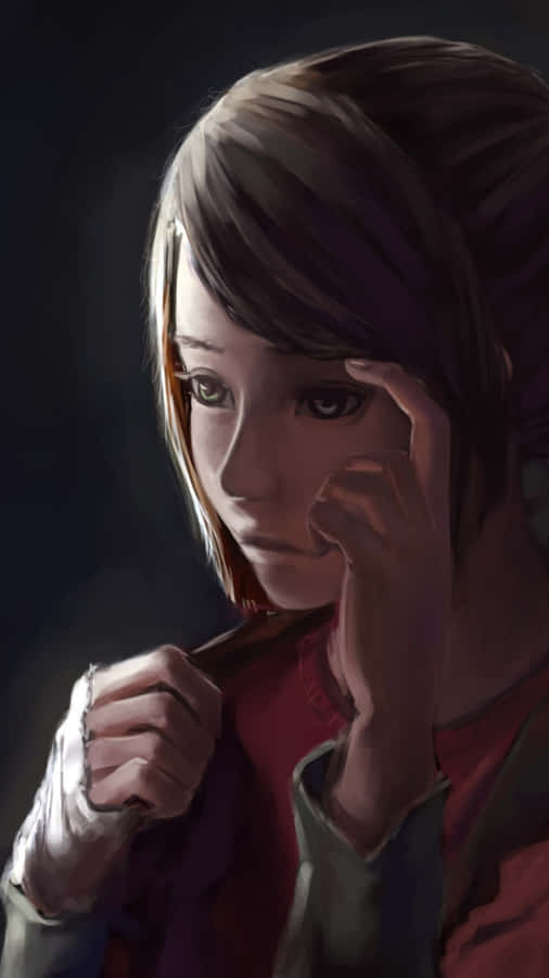 Pensive Character Artwork Wallpaper