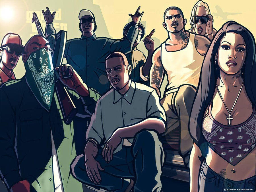 People From Gta San Andreas Wallpaper