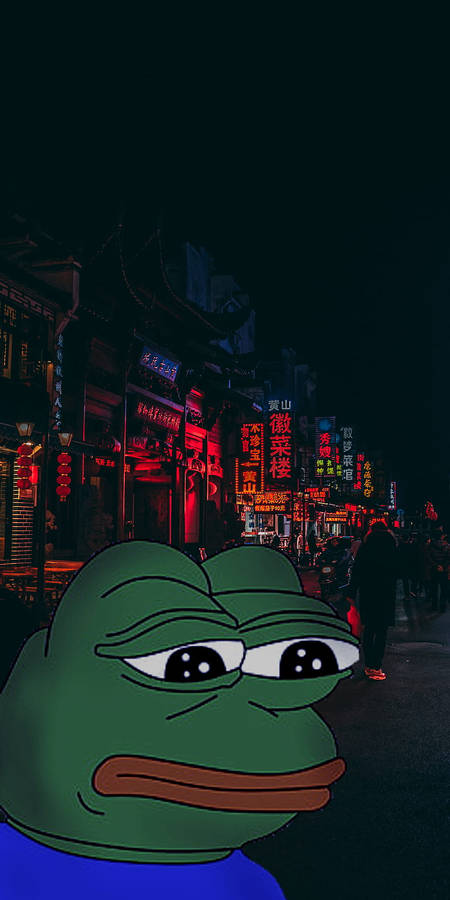 Pepe The Frog Streets Wallpaper