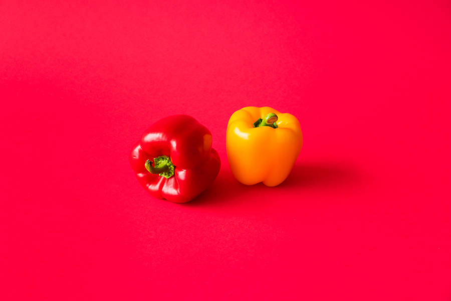 Peppers Still Life Desktop Wallpaper