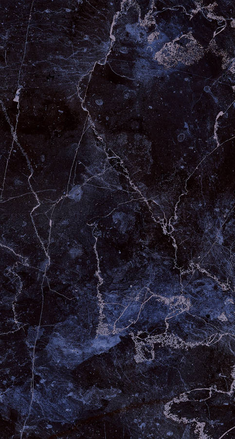 Periwinkle Black Marble Wallpaper