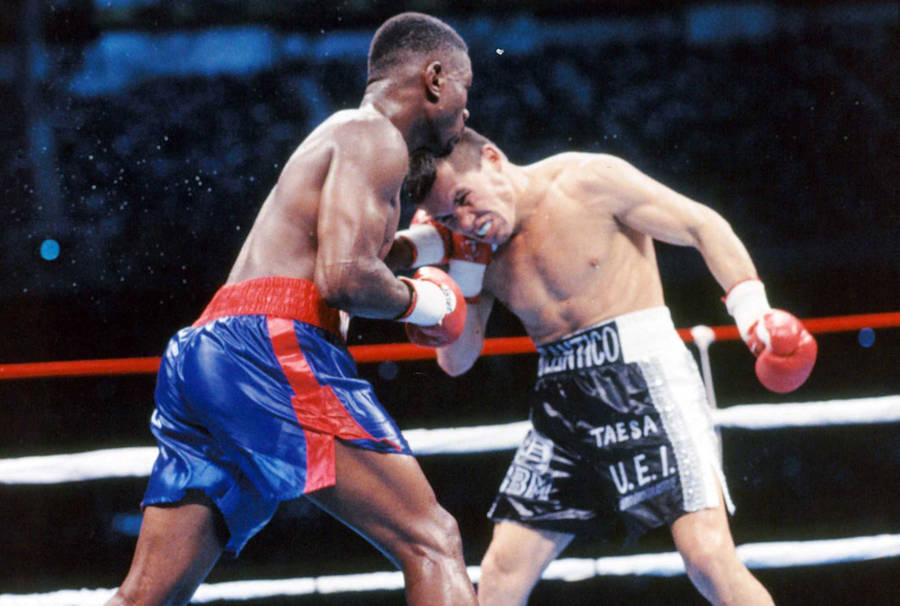 Pernell Whitaker In Action Wallpaper