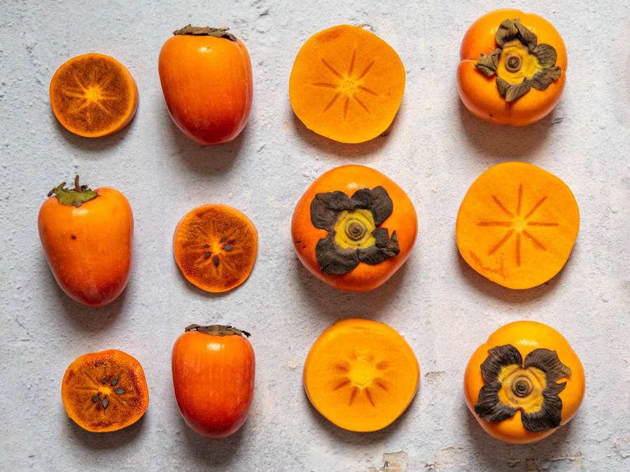 Persimmon Adorable Snapshot Wallpaper