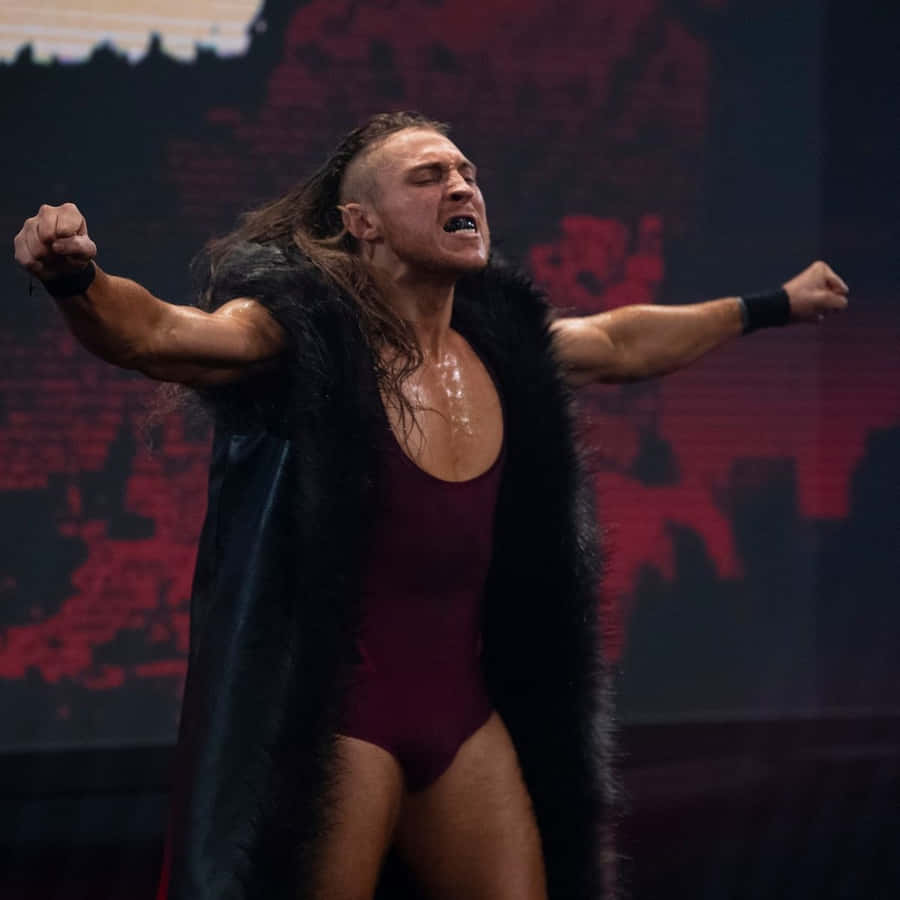 Pete Dunne Flexing Pose Wallpaper